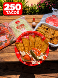 250 Tacos – Ideal para hasta 40 personas